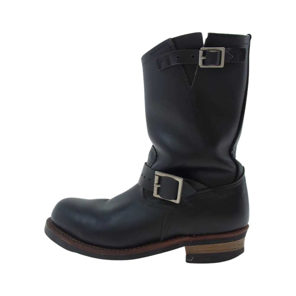 RED WING レッドウィング 2268 ENGINEER BOOTS エンジニア ブーツ ブラック系 26cm【中古】