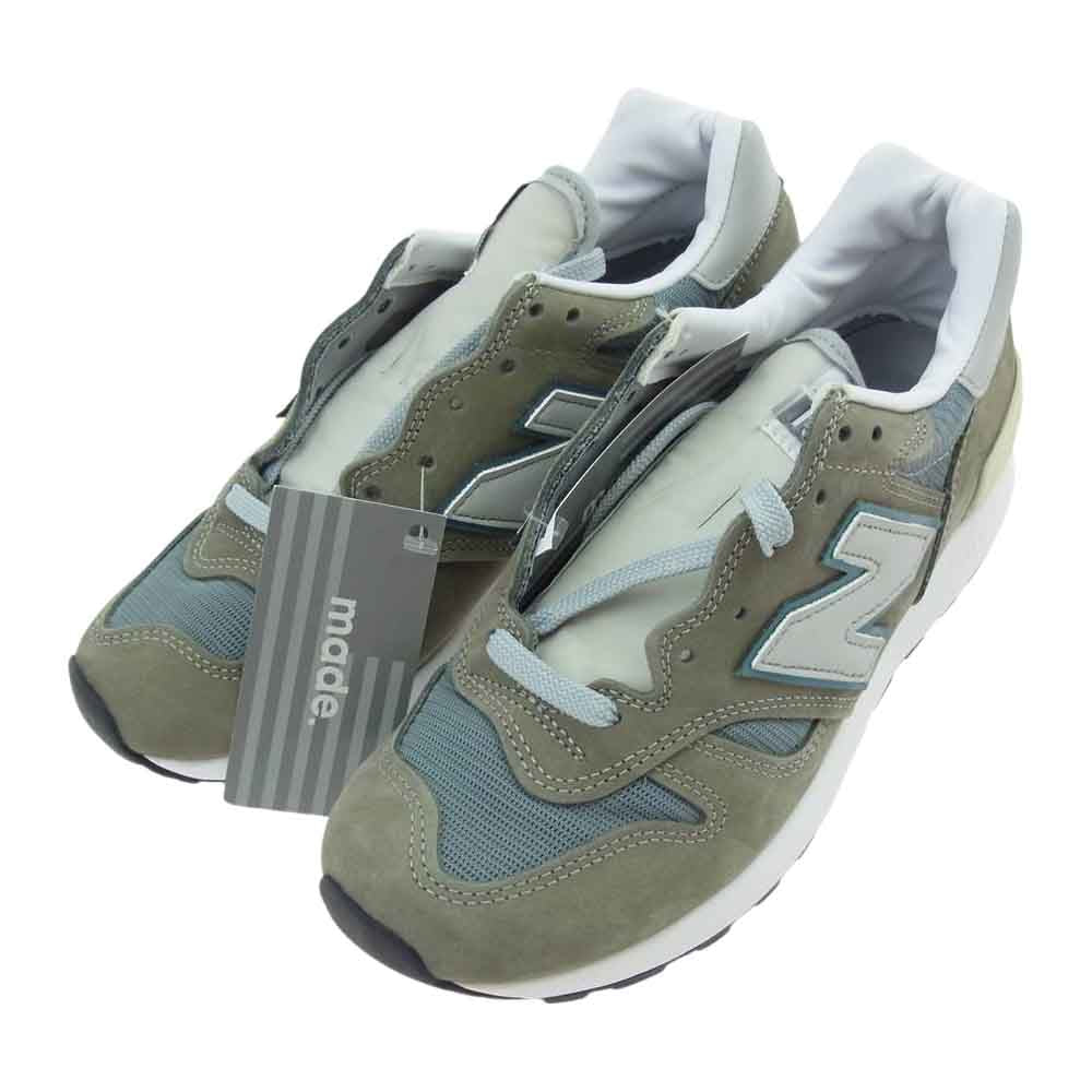 NEW BALANCE ニューバランス M1300JP3 スニーカー ランニングシューズ オリーブ系 6【新古品】【未使用】【中古】