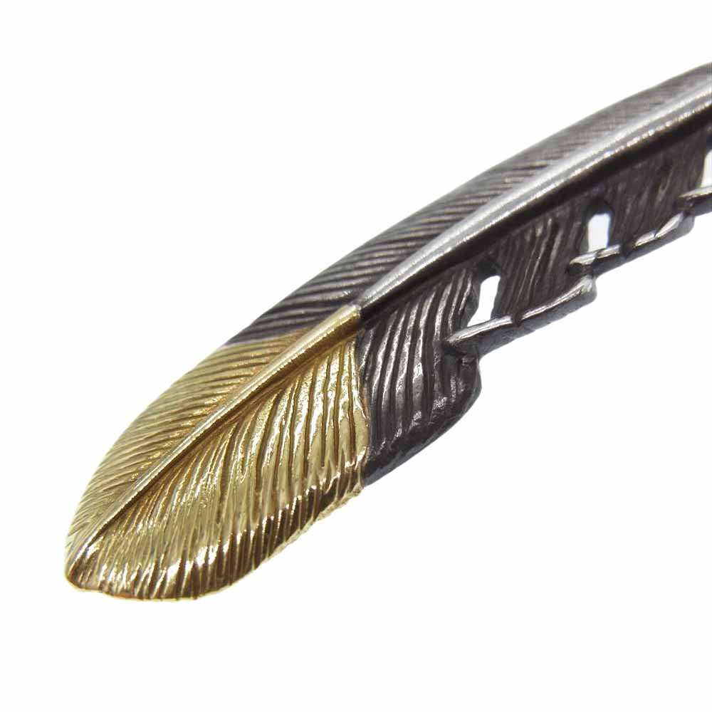 タディアンドキング 先金 SVフェザー 剣先K18 MM シルバー系【中古】