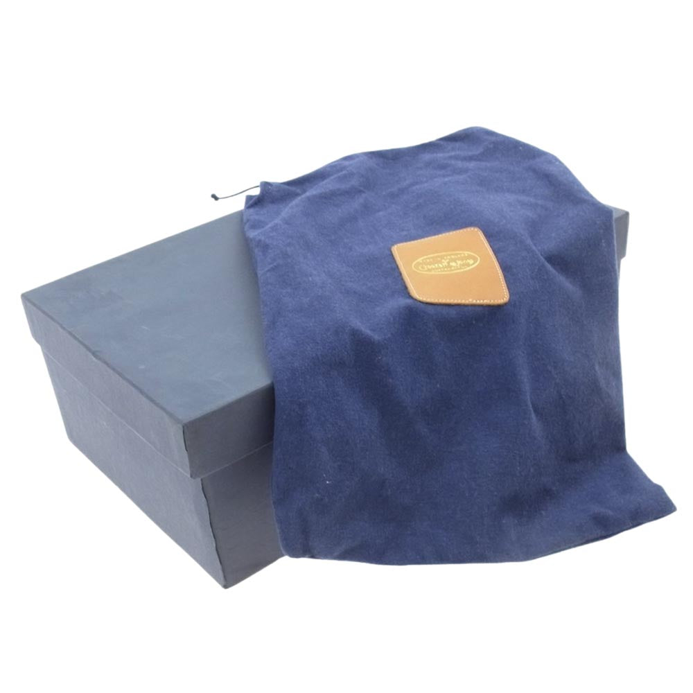 CROCKETT&JONES クロケットアンドジョーンズ 8629 レザー チャッカ ブーツ ブラック系 7 1/2【中古】