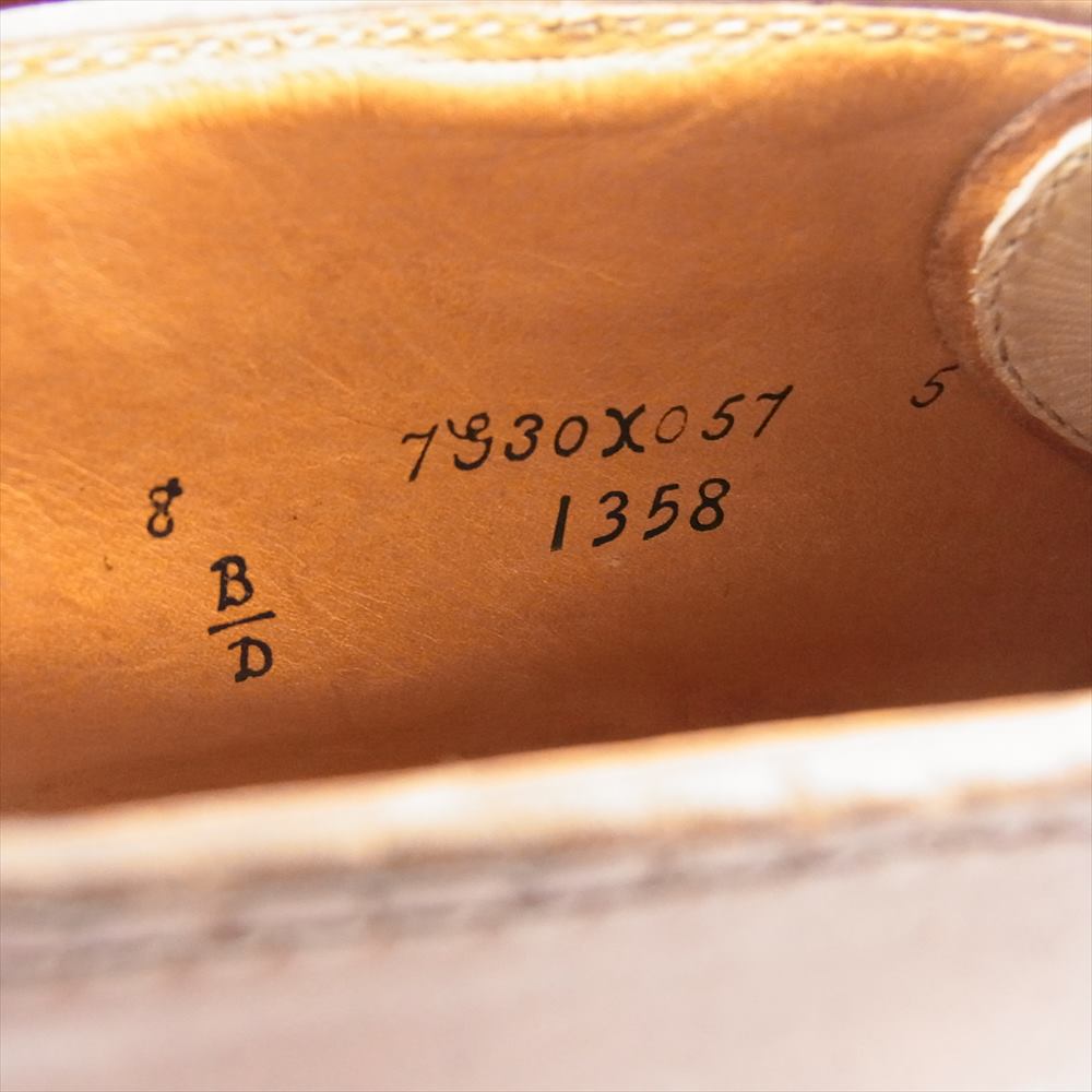 ALDEN オールデン 1358 CHUKKA BOOT CORDOVAN マホガニー コードバン チャッカブーツ   ブラウン系 8【中古】