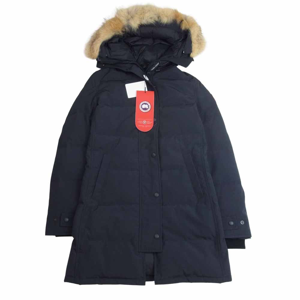 CANADA GOOSE カナダグース 2302JL 国内正規品 MACKENZIE PARKA マッケンジー パーカ ダウンコート ネイビー系 S【極上美品】【中古】