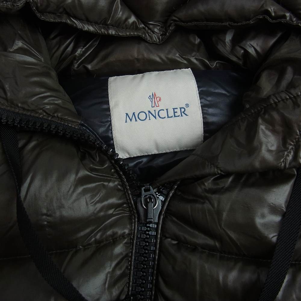 MONCLER モンクレール SUYEN スイエン ダウン コート カーキ カーキ系【中古】