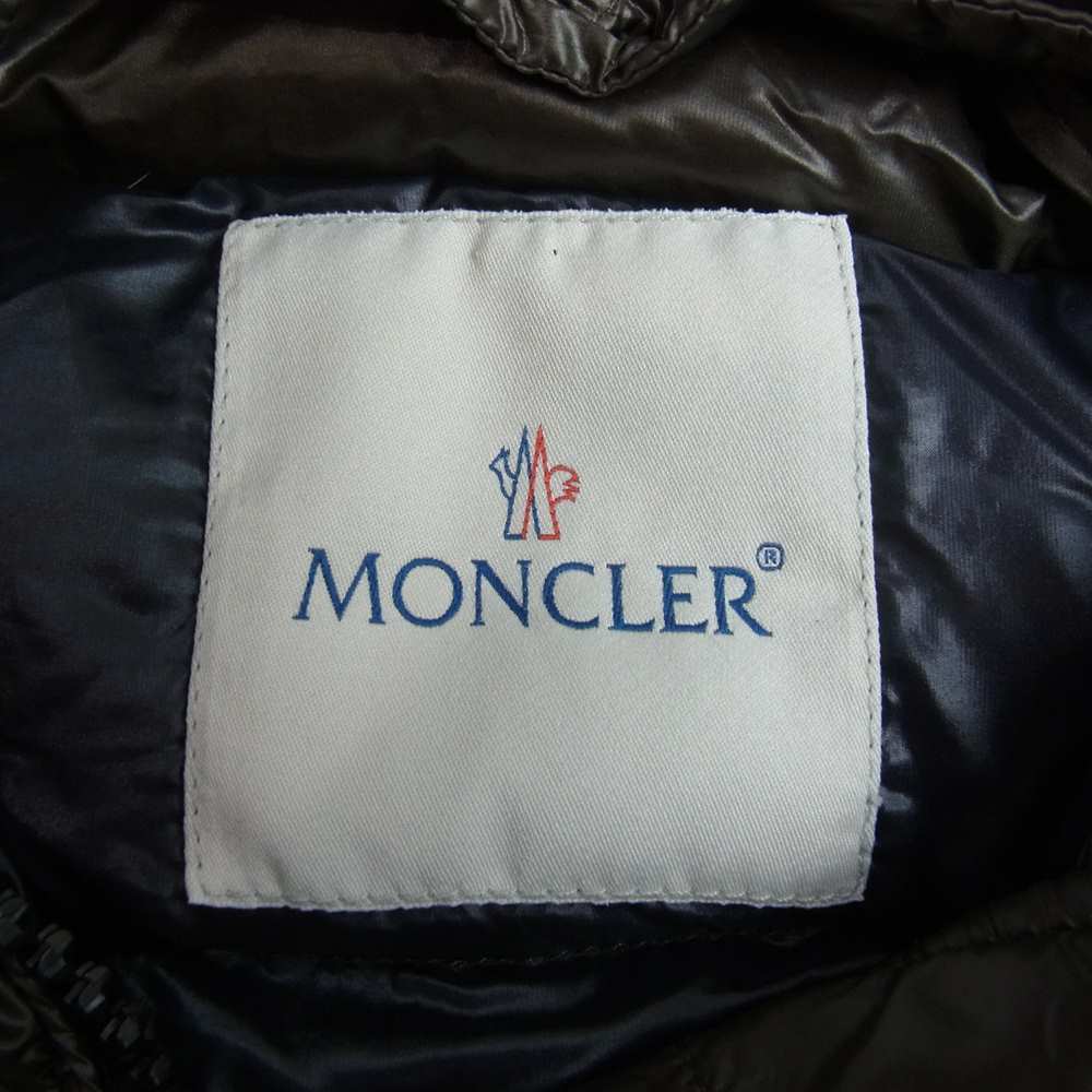 MONCLER モンクレール SUYEN スイエン ダウン コート カーキ カーキ系【中古】