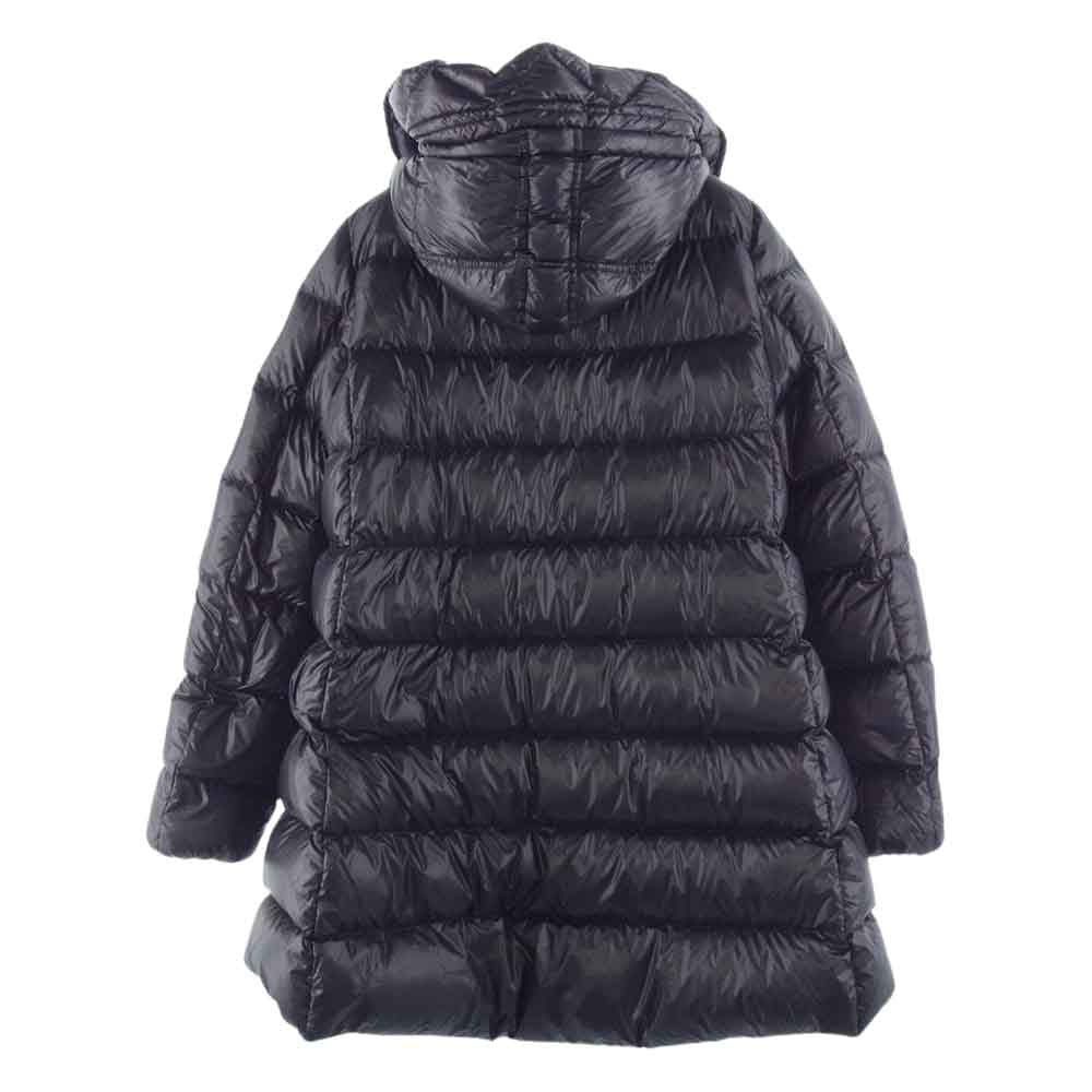 MONCLER モンクレール SUYEN スイエン ダウン コート ブラック ブラック系 TG1【極上美品】【中古】