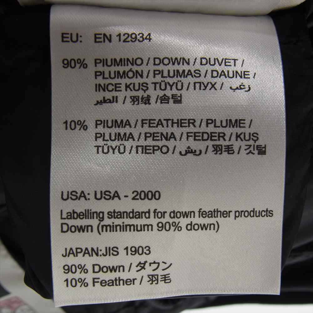 MONCLER モンクレール HERMINE エルミンヌ ダウン コート ブラック ブラック系 TG0【極上美品】【中古】