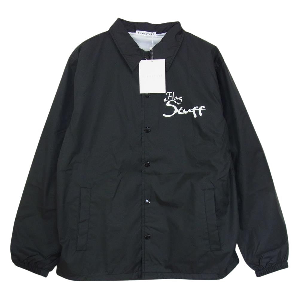 フラグスタフ FS0712 LIPS COACH JACKET リップス コーチジャケット ブラック系 S【新古品】【未使用】【中古】