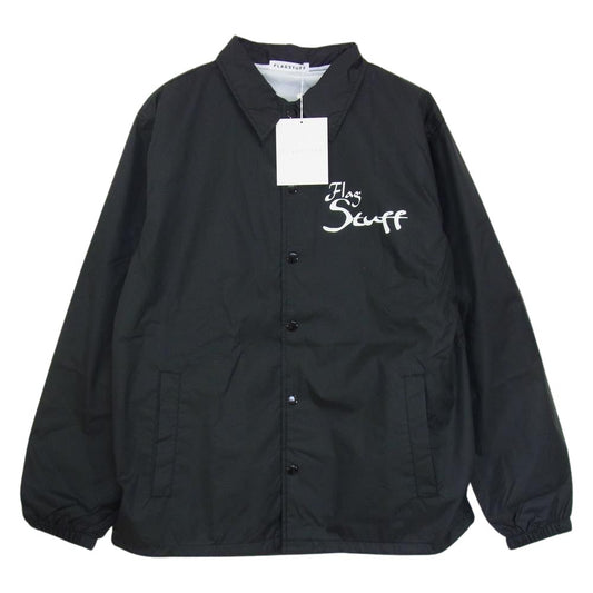フラグスタフ FS0712 LIPS COACH JACKET リップス コーチジャケット ブラック系 S【新古品】【未使用】【中古】