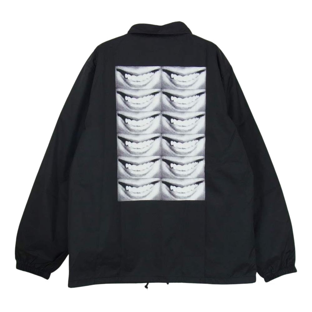 フラグスタフ FS0712 LIPS COACH JACKET リップス コーチジャケット ブラック系 S【新古品】【未使用】【中古】