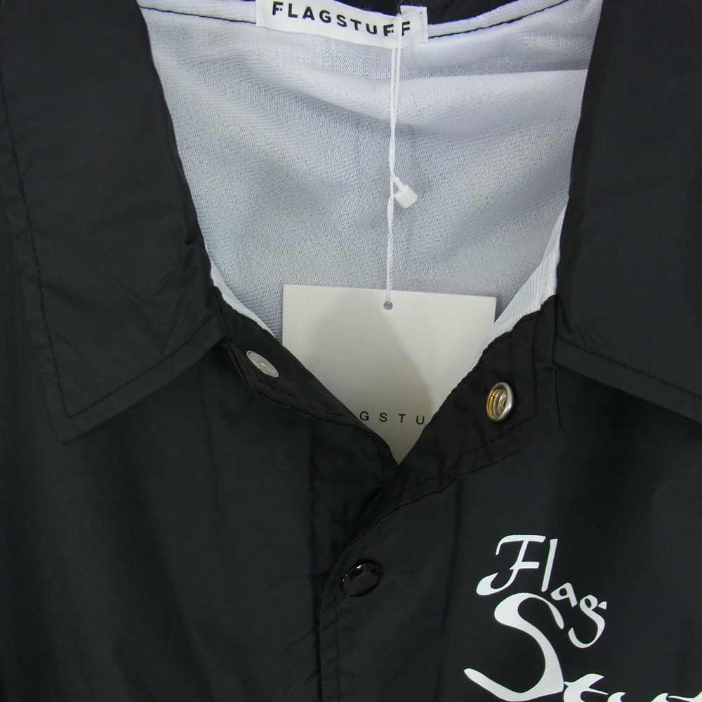 フラグスタフ FS0712 LIPS COACH JACKET リップス コーチジャケット ブラック系 S【新古品】【未使用】【中古】
