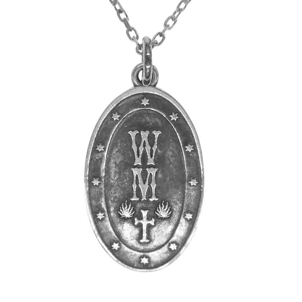 WACKO MARIA ワコマリア WMGP-NL01 MEDAI NECKLACE TYPE-1 メダイ ネックレス シルバー系【中古】