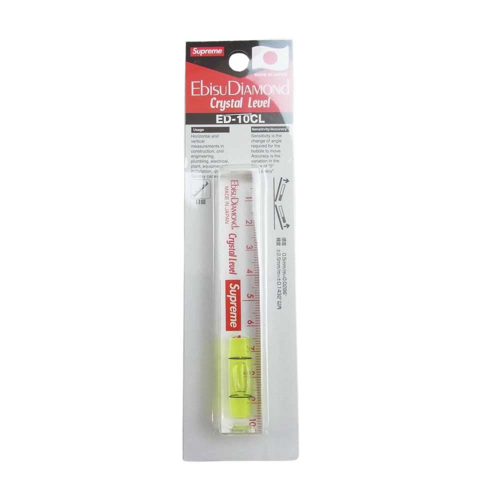 Supreme シュプリーム 22SS Ebisu Diamond Level White 水平器 マルチカラー系【新古品】【未使用】【中古】