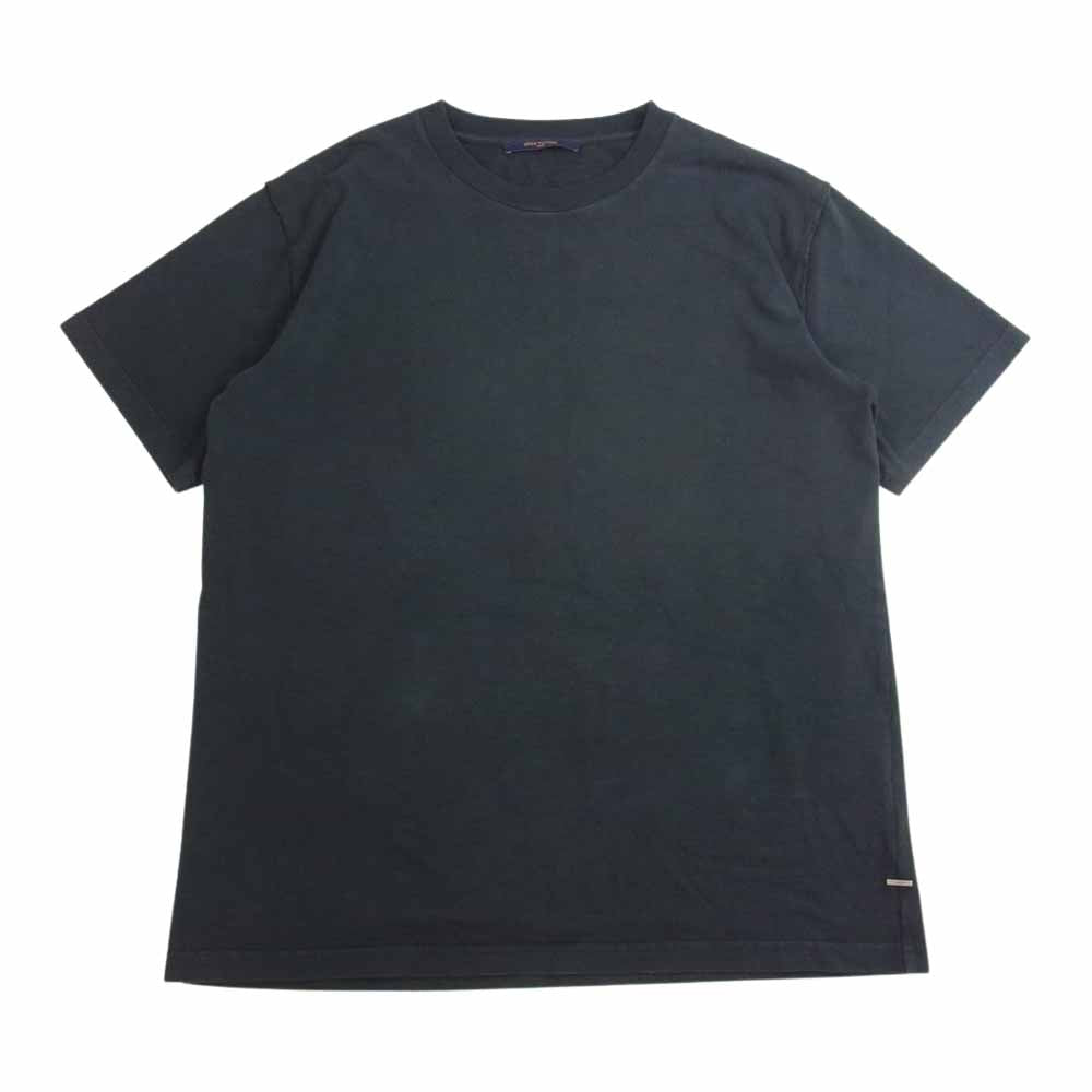 LOUIS VUITTON ルイ・ヴィトン 21AW RM212Q JYN HIY47W 国内正規品 インサイドアウトクルーネック Tシャツ ブラック系 L【中古】