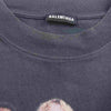 BALENCIAGA バレンシアガ 18AW 541881 TCV38 国内正規品 スピードハンターズ プリント 長袖 カットソー グレー系 XS【中古】