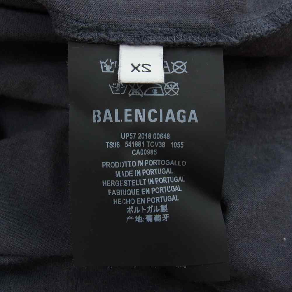 BALENCIAGA バレンシアガ 18AW スピードハンターズプリントTシャツ ...