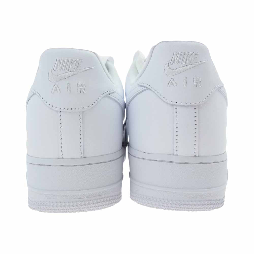 Supreme シュプリーム CU9225-100 × NIKE ナイキ AIR FORCE 1 LOW エア フォース 1 ロー スニーカー ホワイト系 27.5cm【新古品】【未使用】【中古】
