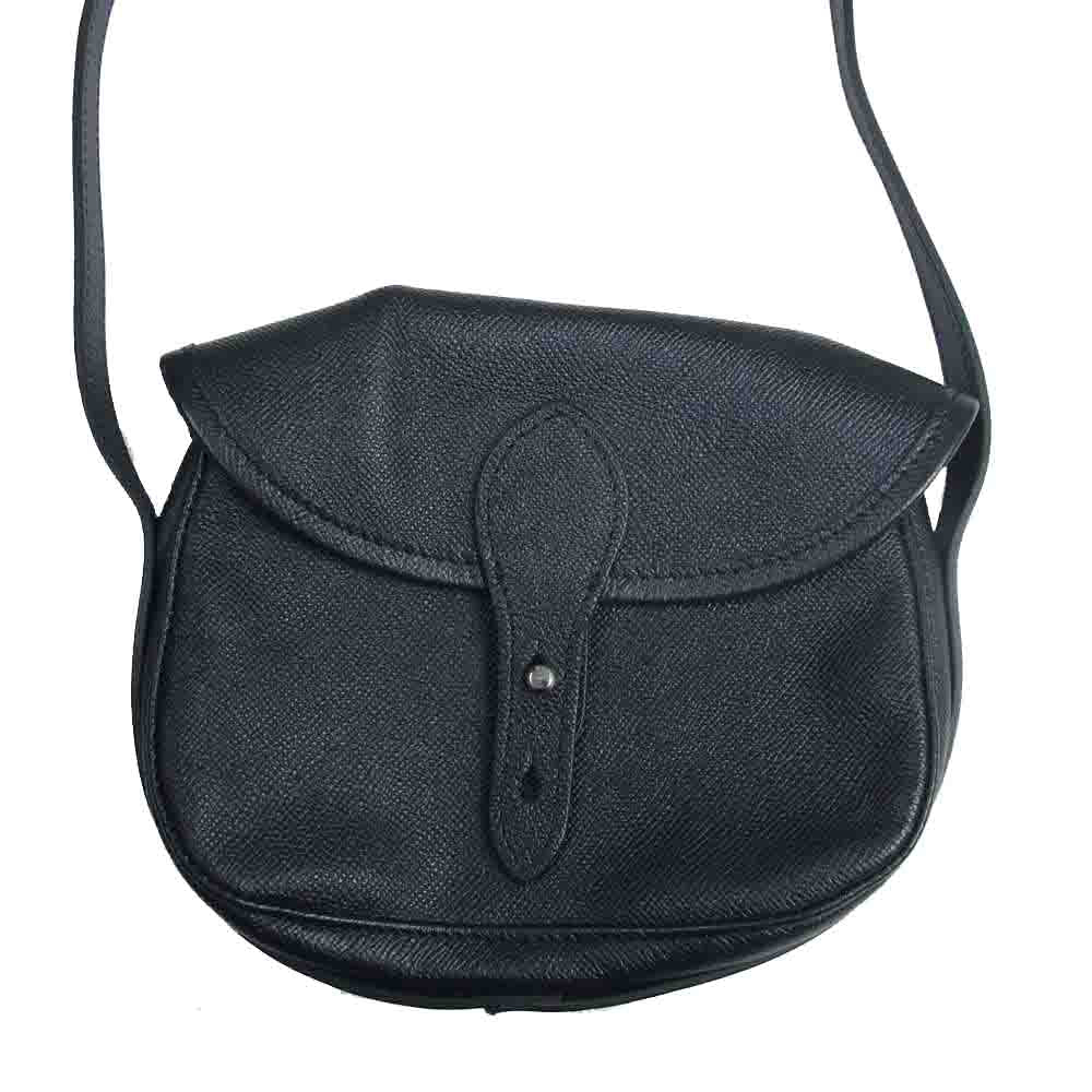 WHITE HOUSE COX ホワイトハウスコックス L9088 SMALL CARTRIDGE BAG スモール カートリッジ ショルダー バッグ ブラック系【中古】