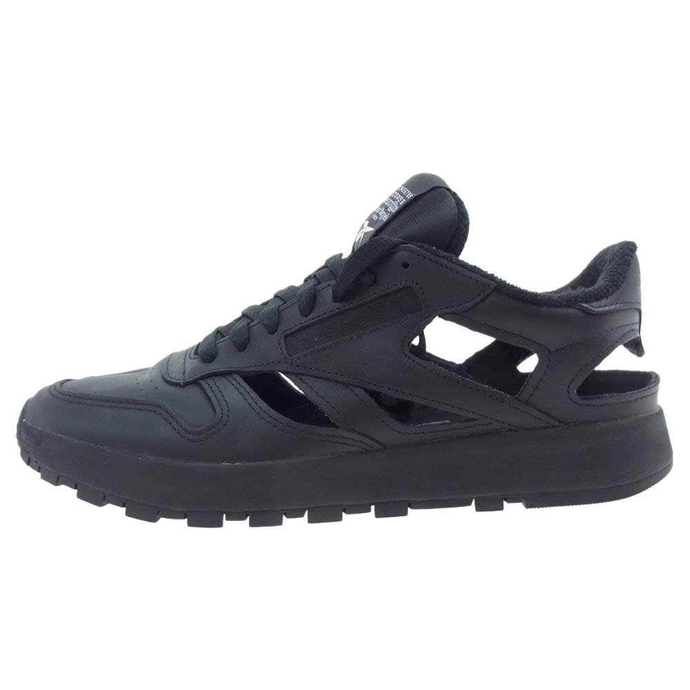 Reebok リーボック Maison Margiela S57WS0429 メゾンマルジェラ クラシックレザー 足袋 スニーカー ブラック系 26.5【極上美品】【中古】