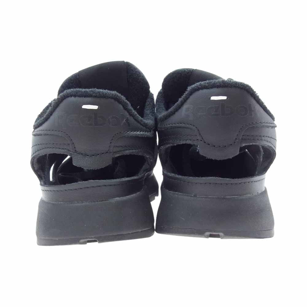 Reebok リーボック Maison Margiela S57WS0429 メゾンマルジェラ クラシックレザー 足袋 スニーカー ブラック系 26.5【極上美品】【中古】