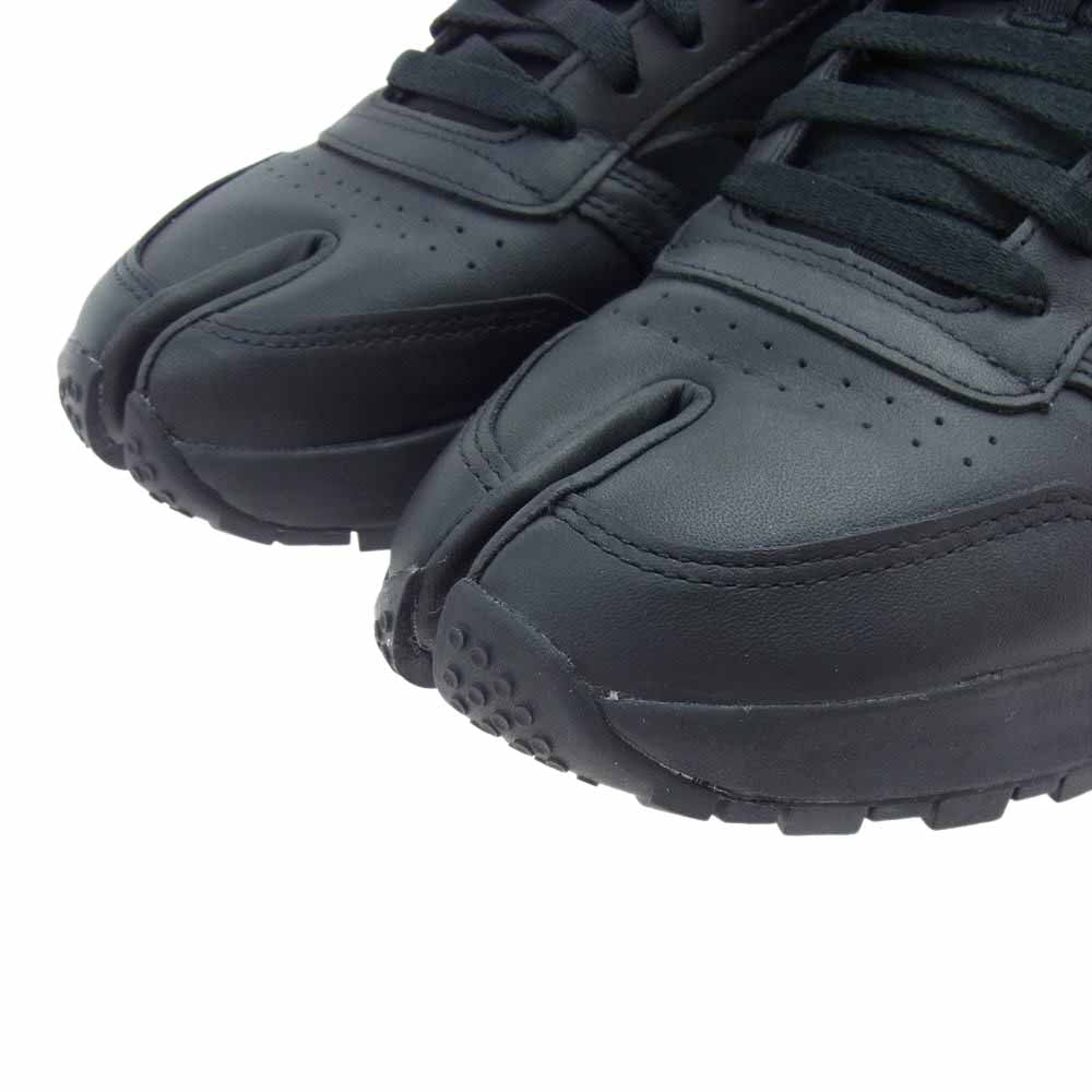 Reebok リーボック Maison Margiela S57WS0429 メゾンマルジェラ クラシックレザー 足袋 スニーカー ブラック系 26.5【極上美品】【中古】