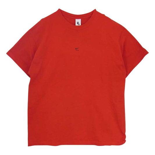 NIKE ナイキ CK0717-657 Matthew M Williams MMW Mens Graphic T-Shirt マシューウィリアムズ ロゴ グラフィック Tシャツ レッド系 L【美品】【中古】