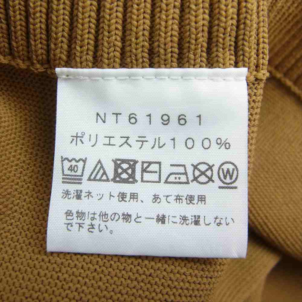 THE NORTH FACE ノースフェイス NT61961 Globefit Highneck グローブフィット ハイネック ニット ブラウン系 M【中古】