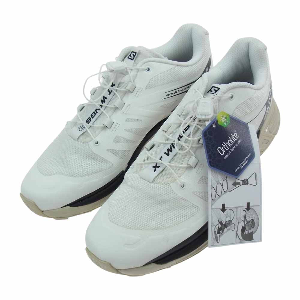 salomon サロモン 416257 XT-WINGS 2 ローカット スニーカー ホワイト系 27cm【新古品】【未使用】【中古】