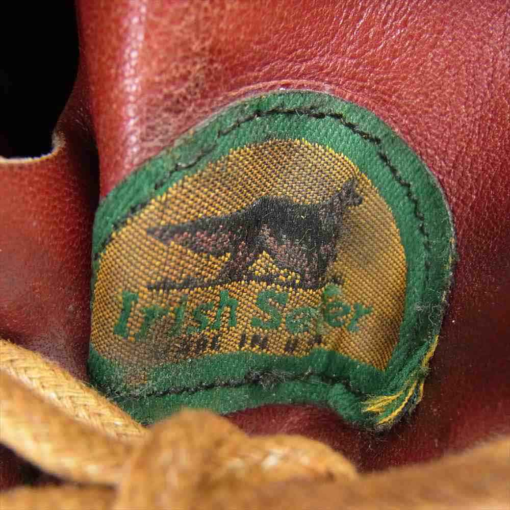 RED WING レッドウィング 875 半円犬タグ モックトゥ ブーツ ソール交換 ブラウン系 8E【中古】