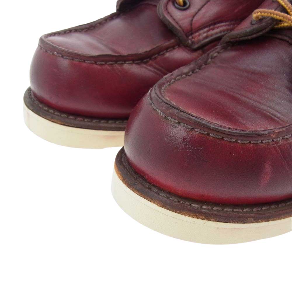 RED WING レッドウィング 875 2009年製 アイリッシュ セッター モックトゥ ブーツ ワインレッド系 8E【中古】