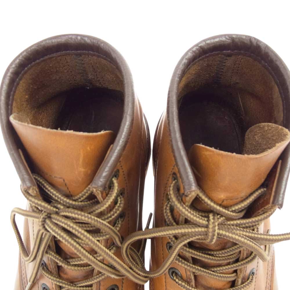 RED WING レッドウィング 875 IRISH SETTER アイリッシュ セッター ブーツ ソール交換 ブラウン系 26.5cm【中古】