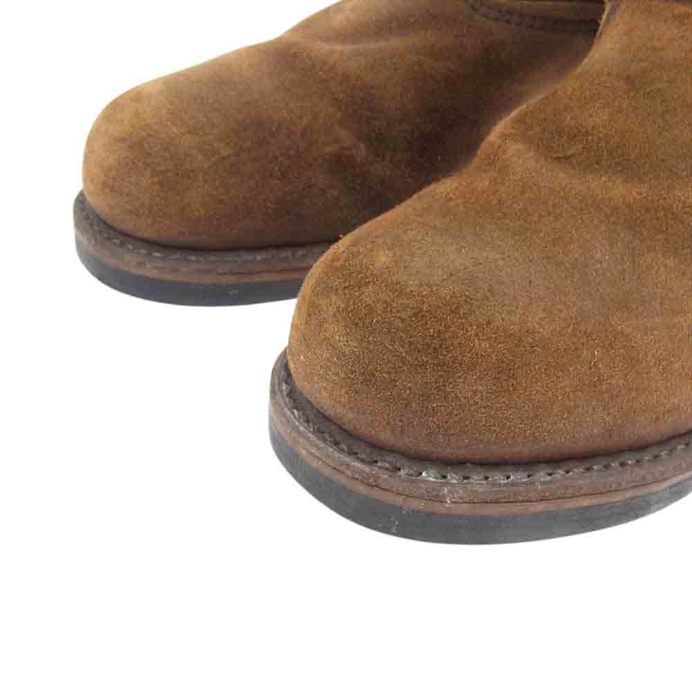 RED WING レッドウィング 8178 suede Engineer Boots スエード エンジニア ブーツ ブラウン系 US71/2【中古】
