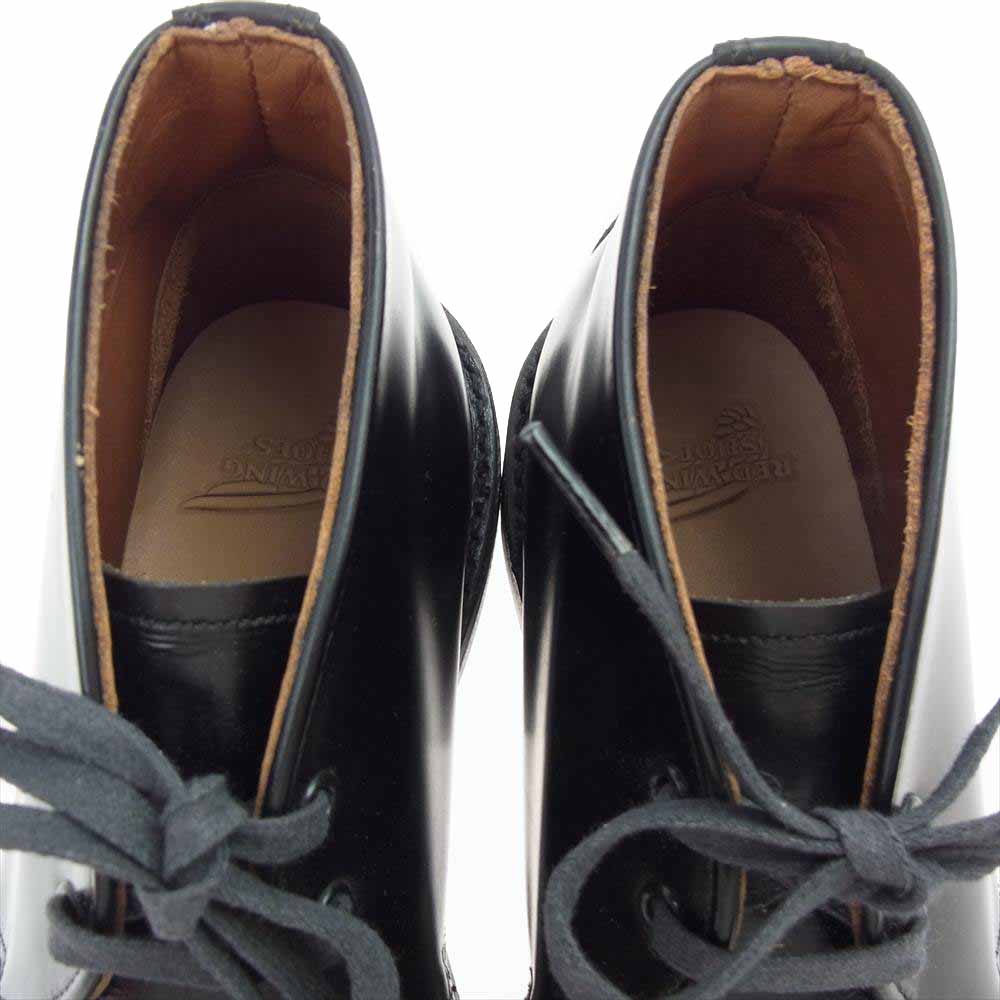 RED WING レッドウィング 9096 CAVERLY CHUKKA キャバリー チャッカ ブーツ ブラック系 7 1/2【極上美品】【中古】