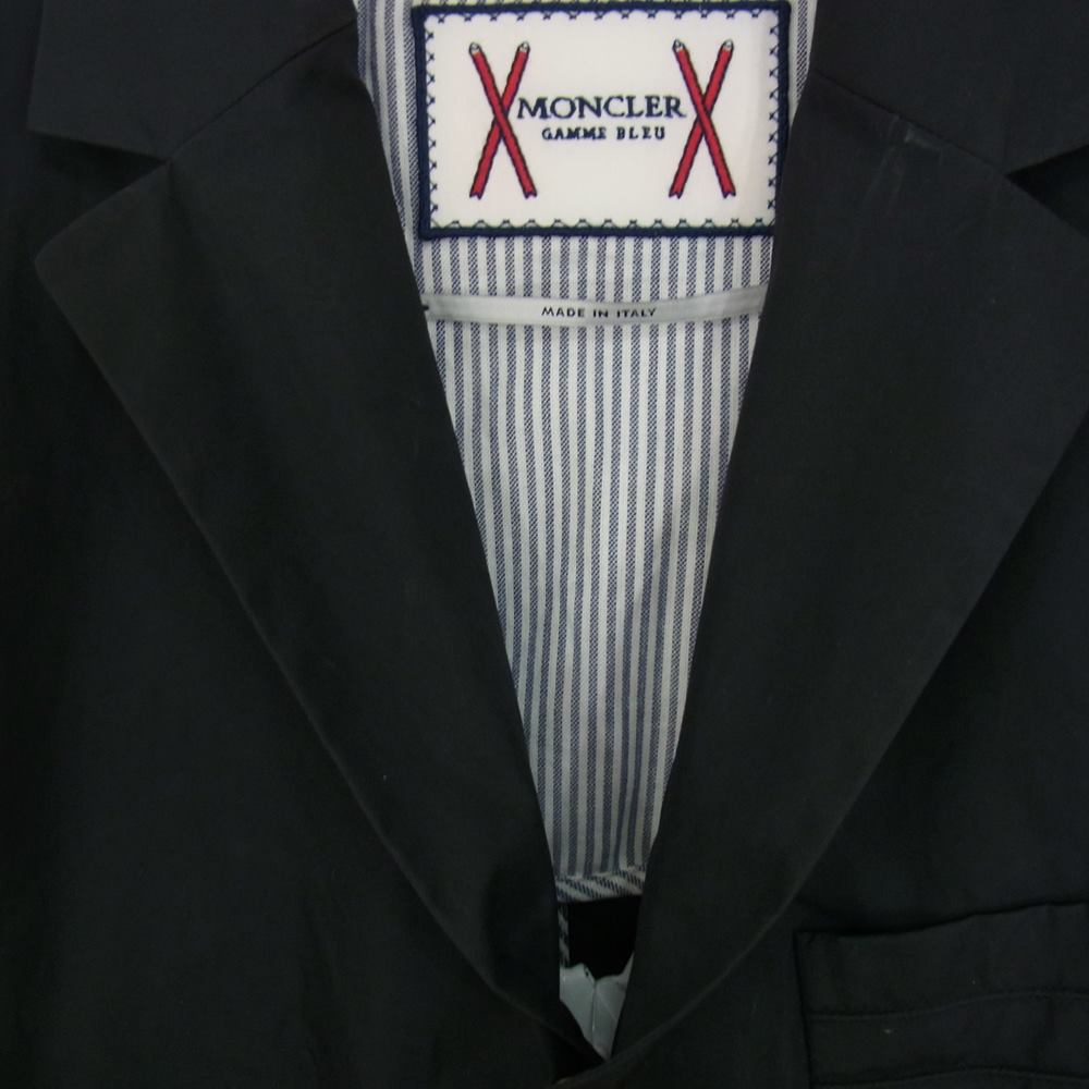 MONCLER モンクレール GAMME BLEU ガムブルー GIACCA テーラード ジャケット ブラック系 4【中古】