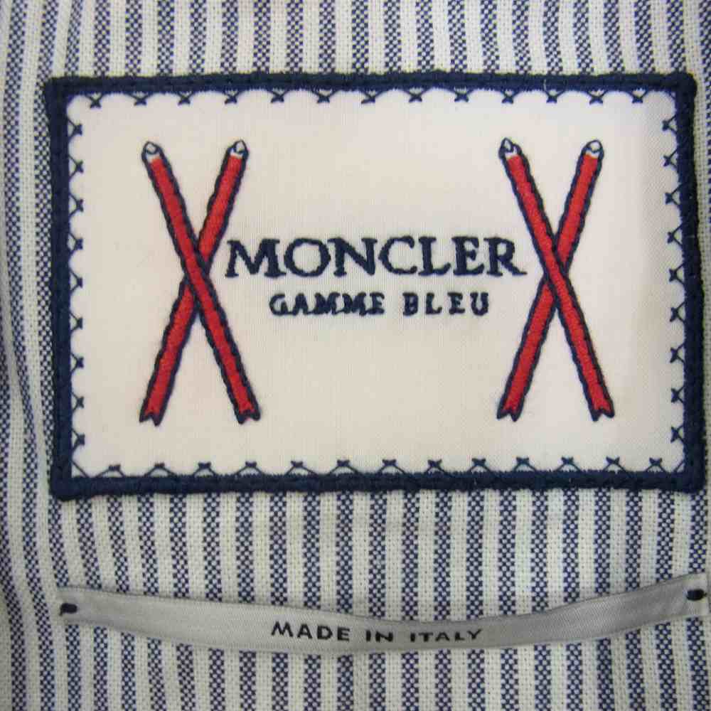 MONCLER モンクレール GAMME BLEU ガムブルー GIACCA テーラード ジャケット ブラック系 4【中古】
