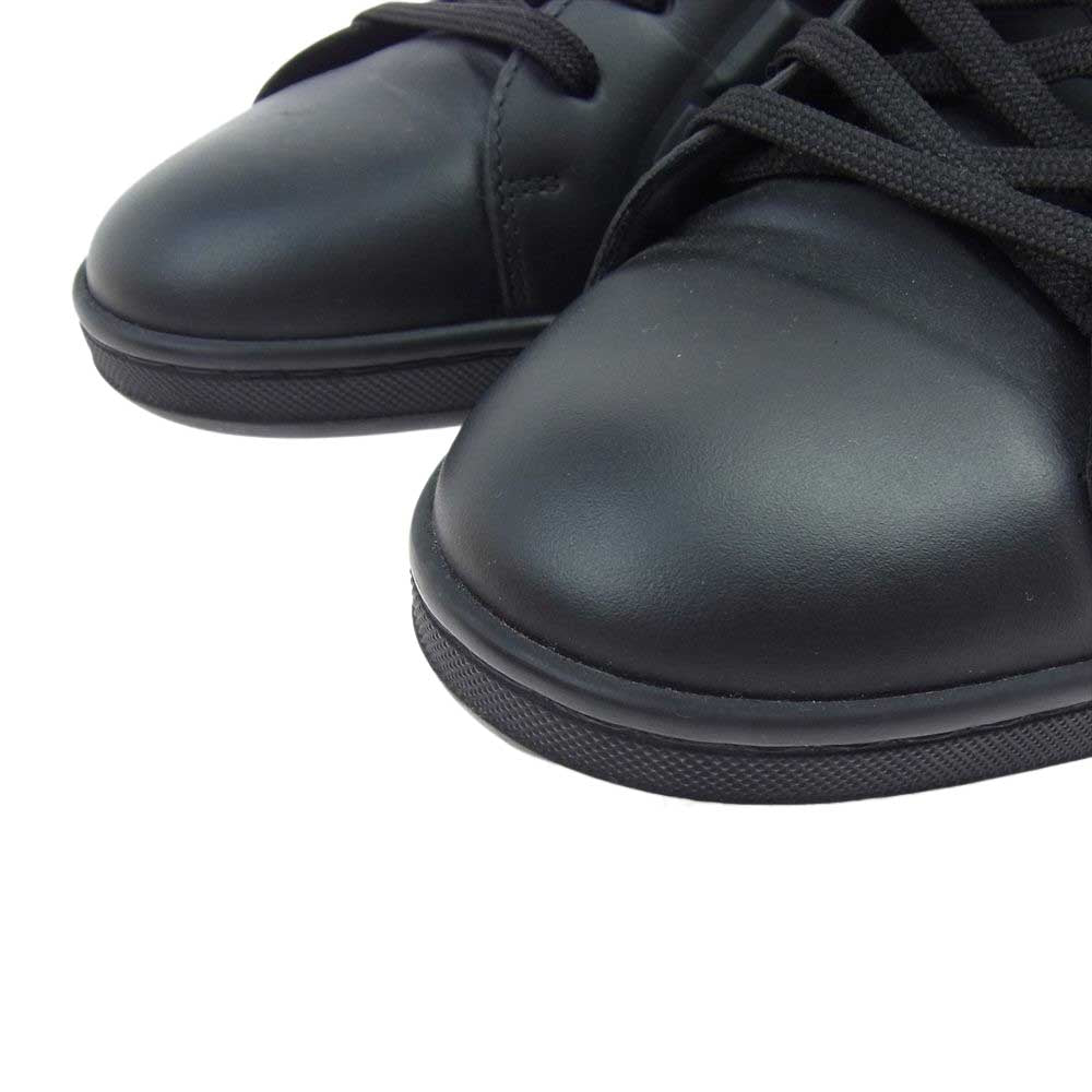 LOUIS VUITTON ルイ・ヴィトン フューズレッジ ライン レザー ローカット スニーカー 7 ブラック系 7【中古】