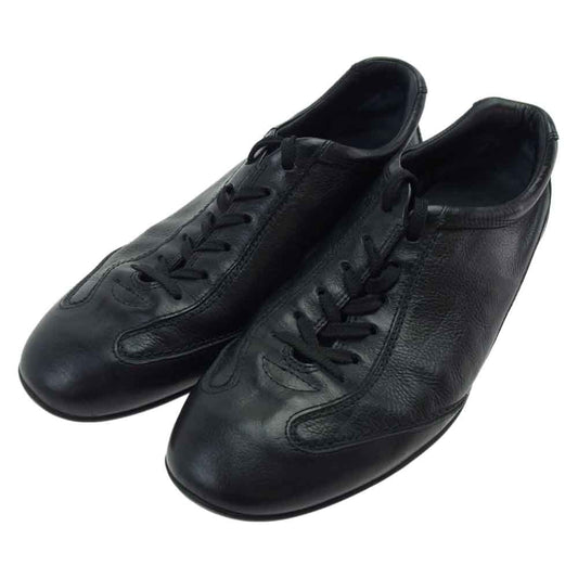 TOD’S トッズ レザー スニーカー ブラック系 8【中古】