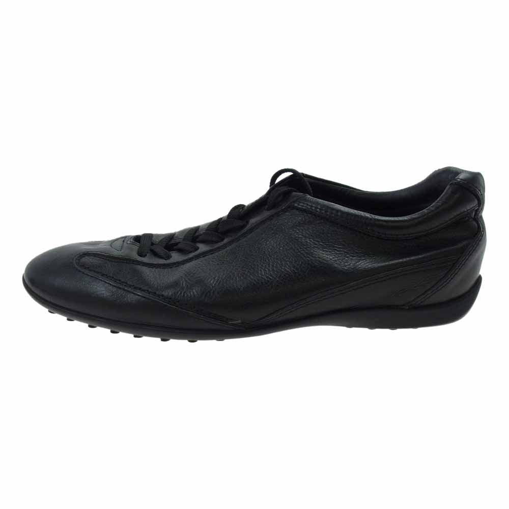 TOD’S トッズ レザー スニーカー ブラック系 8【中古】