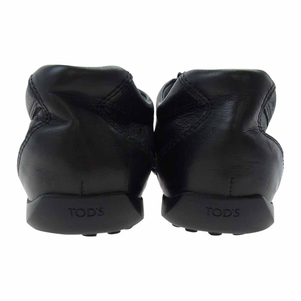 TOD’S トッズ レザー スニーカー ブラック系 8【中古】