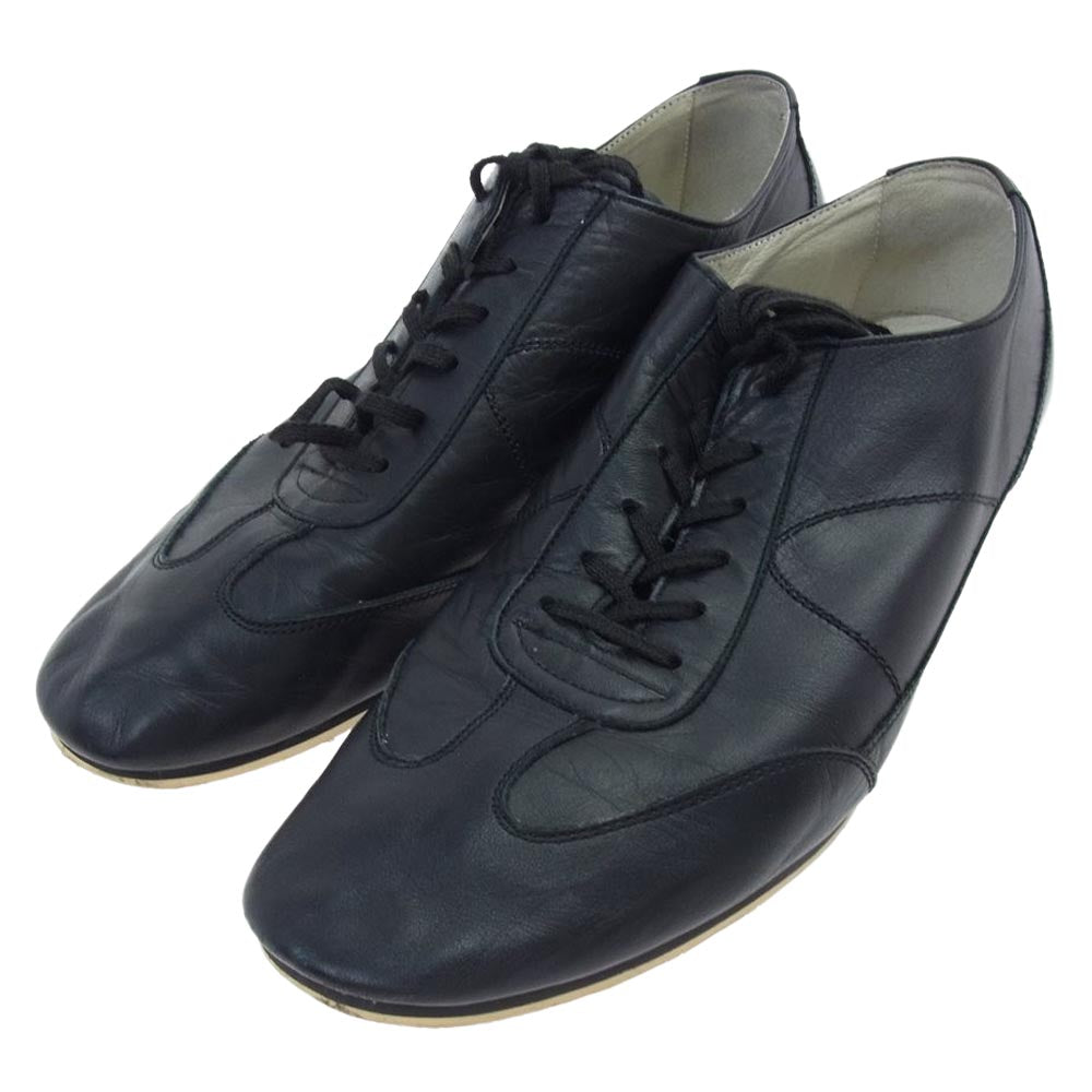 Yohji Yamamoto ヨウジヤマモト Y's for men ワイズフォーメン MY-E03-702 レザー スニーカー ブラック系【中古】