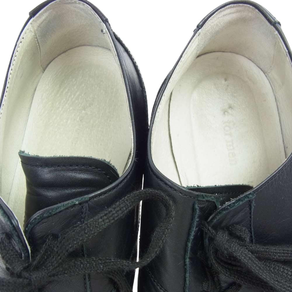 Yohji Yamamoto ヨウジヤマモト Y's for men ワイズフォーメン MY-E03-702 レザー スニーカー ブラック系【中古】