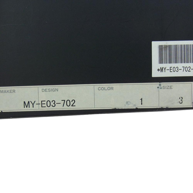 Yohji Yamamoto ヨウジヤマモト Y's for men ワイズフォーメン MY-E03-702 レザー スニーカー ブラック系【中古】
