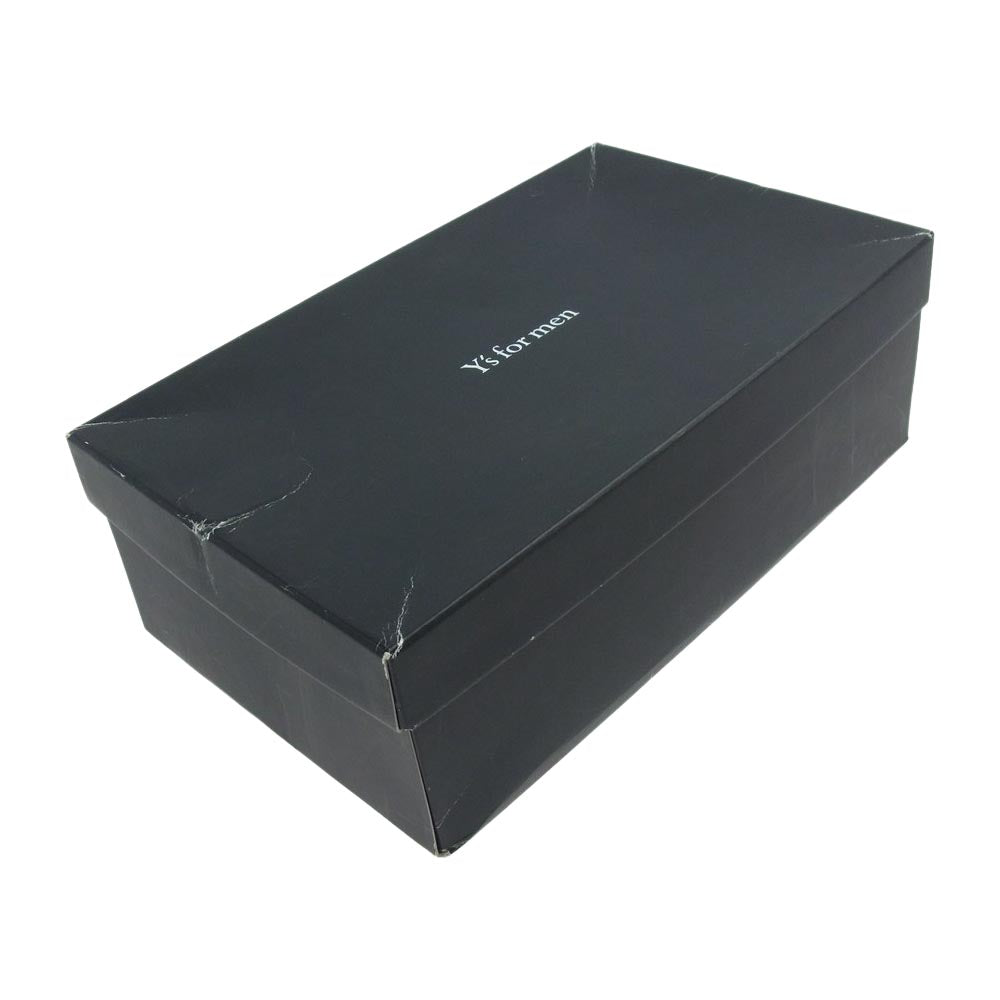 Yohji Yamamoto ヨウジヤマモト Y's for men ワイズフォーメン MY-E03-702 レザー スニーカー ブラック系【中古】