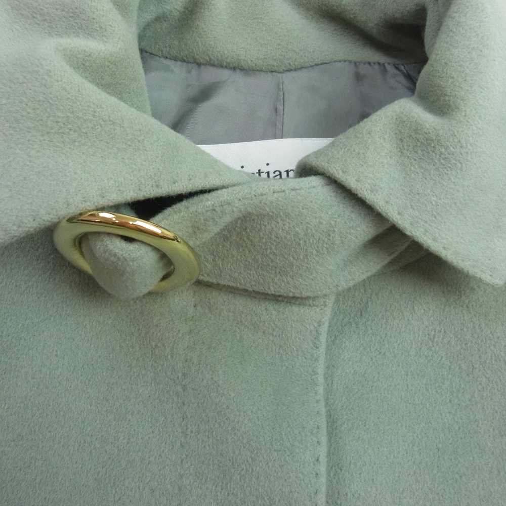 Christian Dior クリスチャンディオール KB3T13190 ウール ステンカラーコート グリーン系 M【中古】