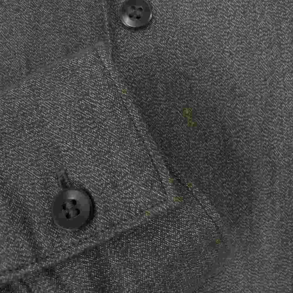 COMOLI コモリ 20AW S03-02005 ヨリ杢 オープンカラー シャツ グレー系 2【中古】