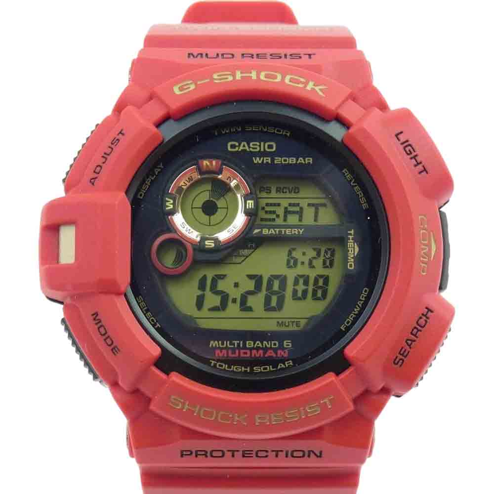 G-SHOCK ジーショック GW-9330A-4JR MUDMAN マッドマン ライジングレッド 30th Anniversary 30周年記念モデル  レッド系【新古品】【未使用】【中古】