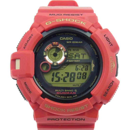 G-SHOCK ジーショック GW-9330A-4JR MUDMAN マッドマン ライジングレッド 30th Anniversary 30周年記念モデル  レッド系【新古品】【未使用】【中古】