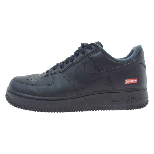 Supreme シュプリーム 20SS  CU9225-001 ×NIKE AIR FORCE 1 LOW SUPREME シュプリーム×ナイキ エアフォース1 ローカットスニーカー ブラック ブラック系 27cm【中古】