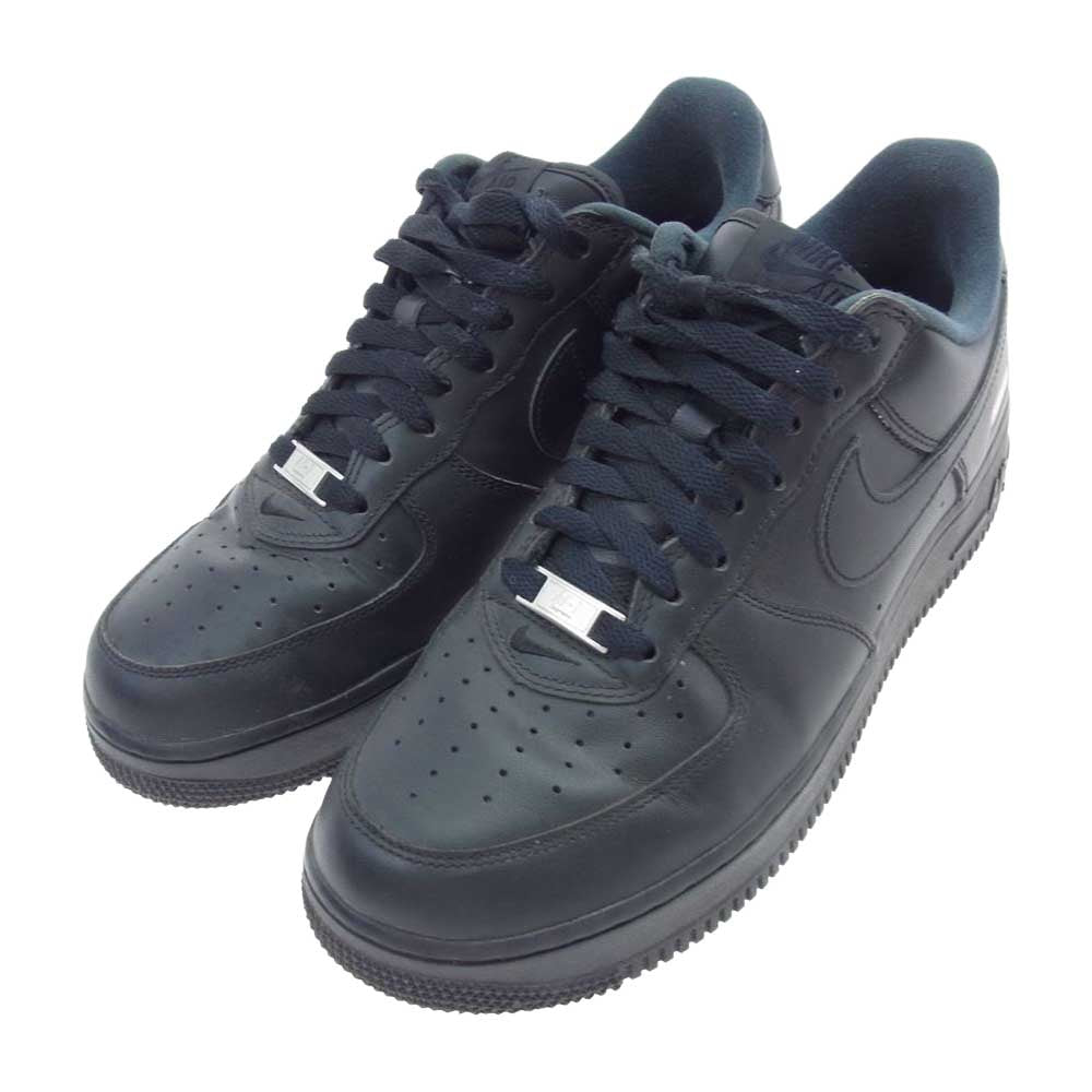 Supreme シュプリーム 20SS  CU9225-001 ×NIKE AIR FORCE 1 LOW SUPREME シュプリーム×ナイキ エアフォース1 ローカットスニーカー ブラック ブラック系 27cm【中古】