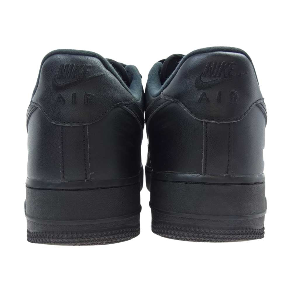 Supreme シュプリーム 20SS  CU9225-001 ×NIKE AIR FORCE 1 LOW SUPREME シュプリーム×ナイキ エアフォース1 ローカットスニーカー ブラック ブラック系 27cm【中古】