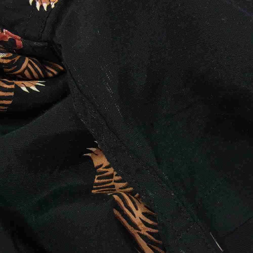 WACKO MARIA ワコマリア 19SS 19SS-WMS-HI28 HAWAIIAN SHIRT S/S (TYPE 18) ハワイアンシャツ 半袖 ブラック系 S【中古】